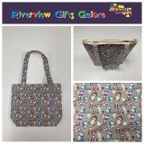 Medium Tote Bag - Sew Vintage Medium Tote Bag - Sew Vintage